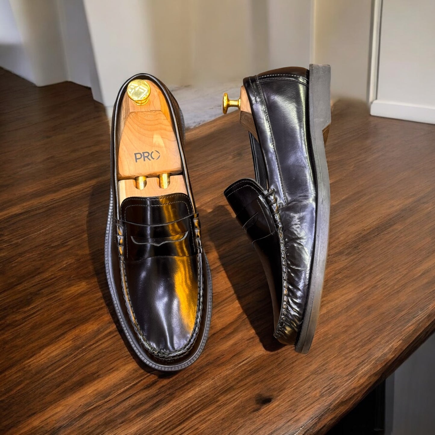 Zara Black Patterned Loafer