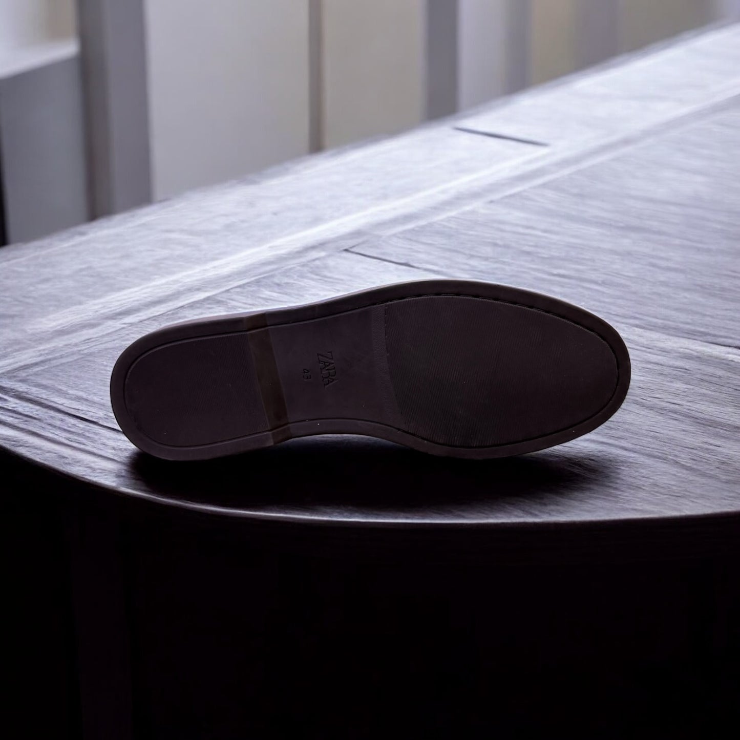 Zara Black Patterned Loafer