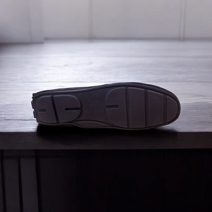 Zara Suede Blue Loafer