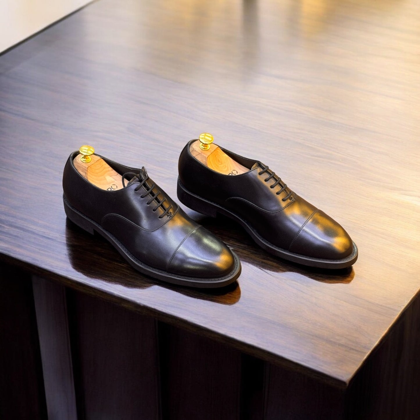 Zara Black Oxford Formal Shoes