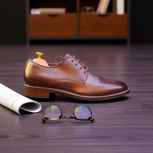 Colehaan Brownish Wine Colour Formal Shoes