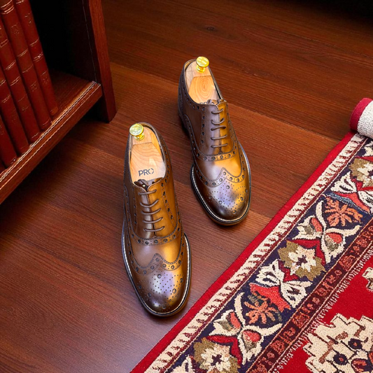 Racing Green Brown Brogue