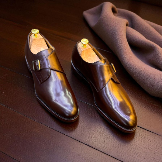 Loding Brown Italian Single Monk