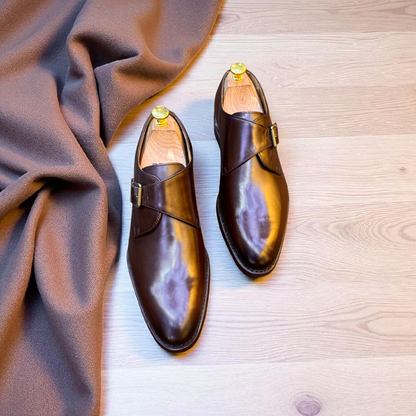 Loding Brown Italian Single Monk