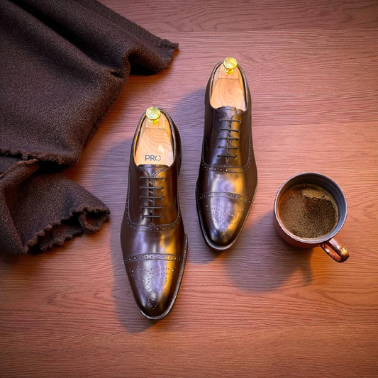 Loding Brown italian Oxford Formal Shoes