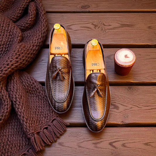 Marks London Brown Tussle Loafer