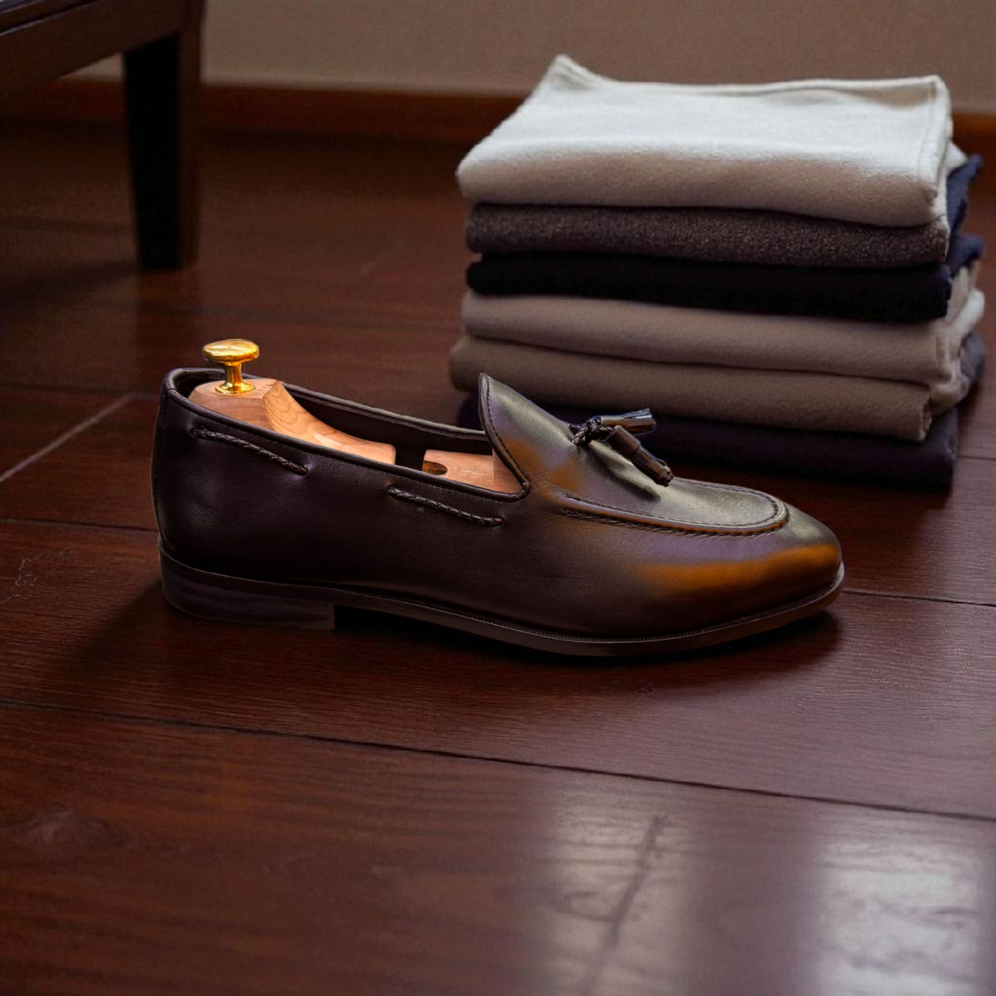 Marks London Black Tussle Loafer