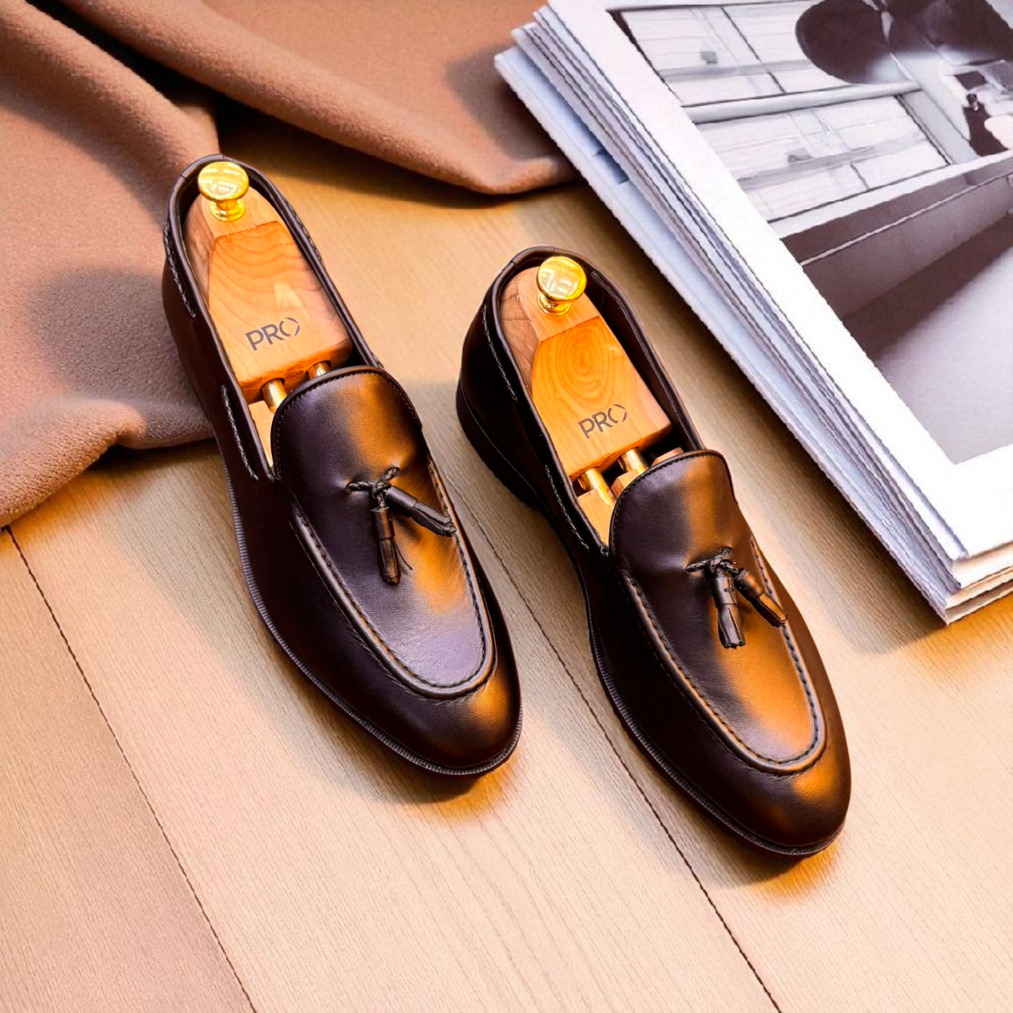 Marks London Black Tussle Loafer