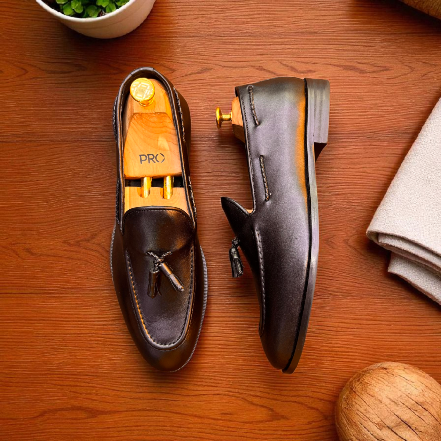 Marks London Black Tussle Loafer