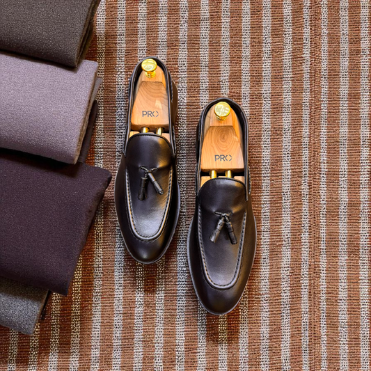 Marks London Black Tussle Loafer
