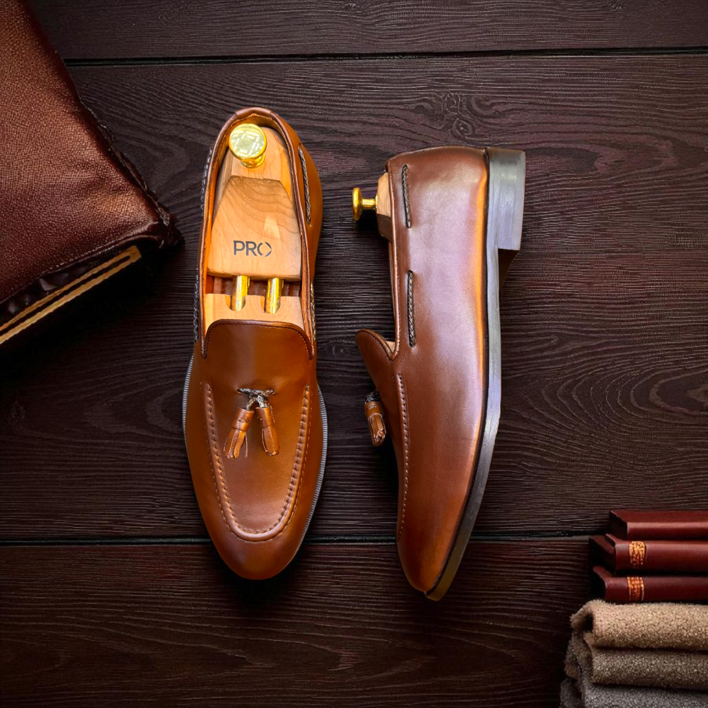 Marks London Tan Tussle Loafer
