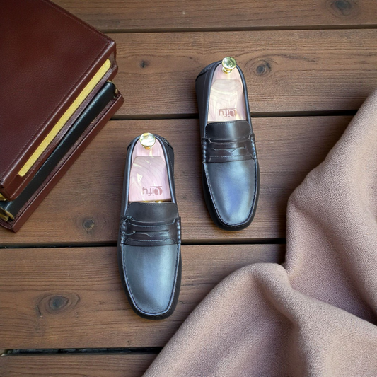 Gordon & Bros Brown Driving Loafer