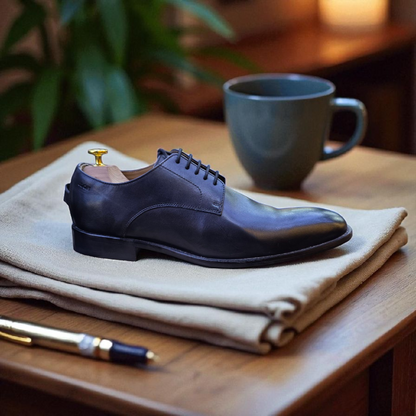 Joop Black Formal Shoes With Leather Shoes