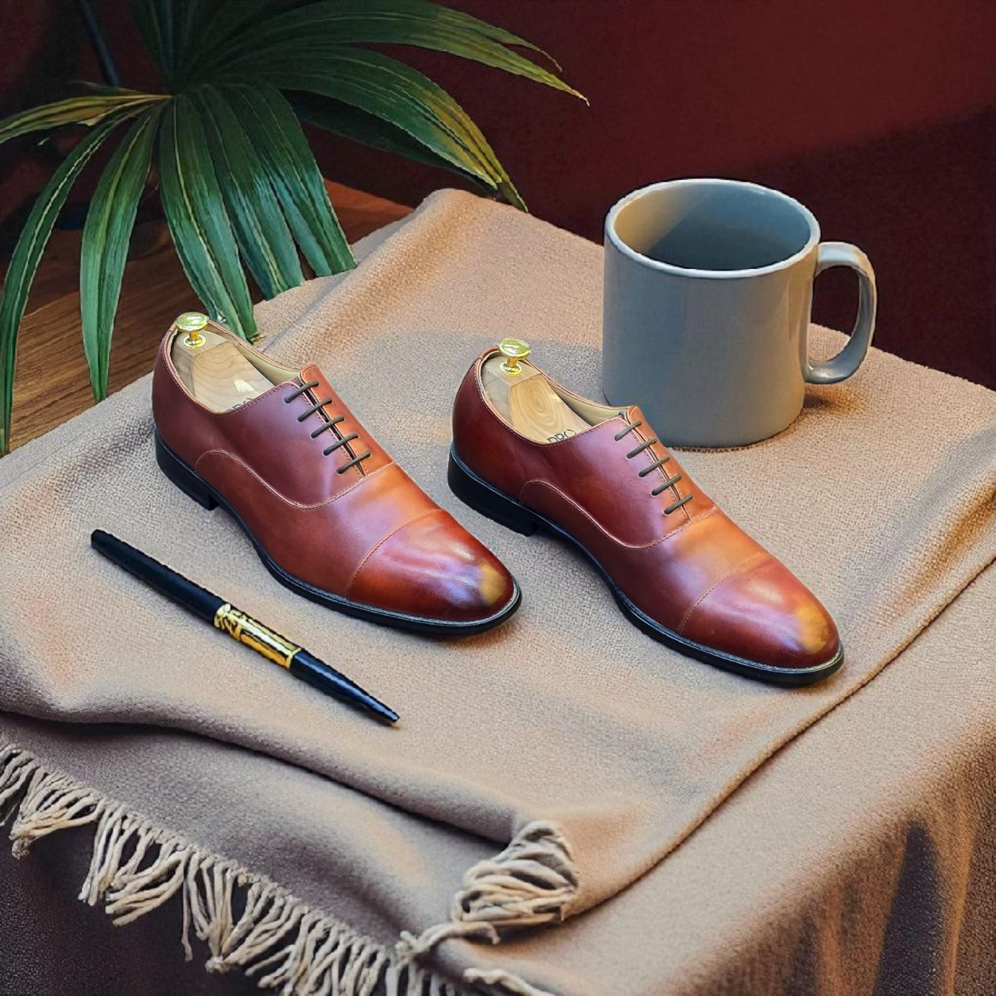 Joop Wine Oxford Formal Shoes