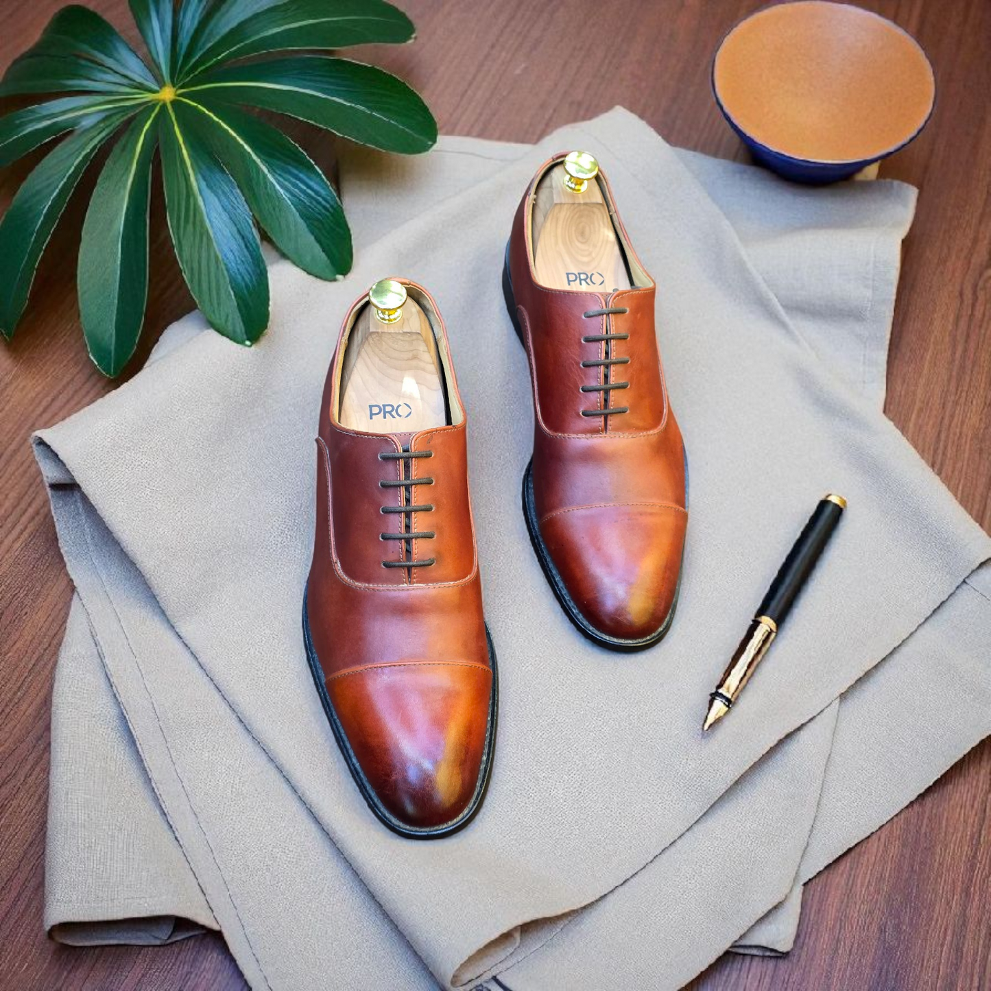 Joop Wine Oxford Formal Shoes