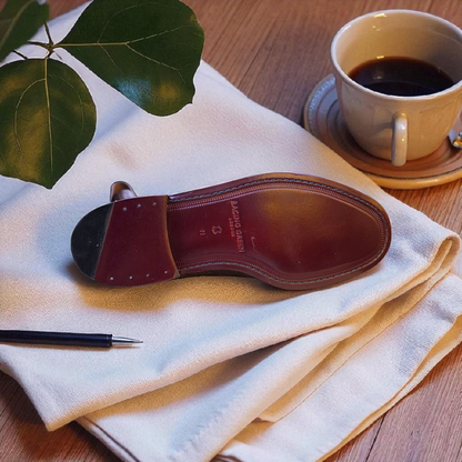 Racing Green Suede Brogue Formal Leather Sole