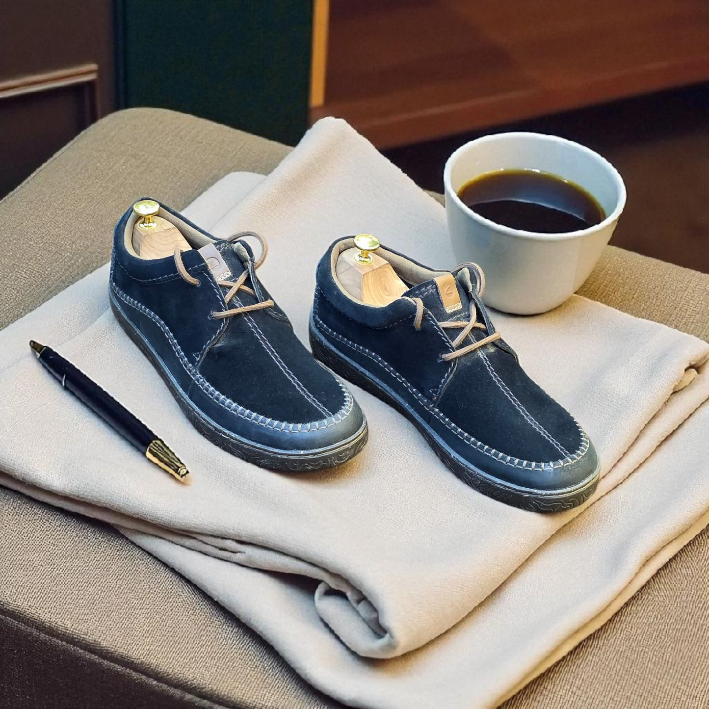 Clarks Desert Black Sneaker